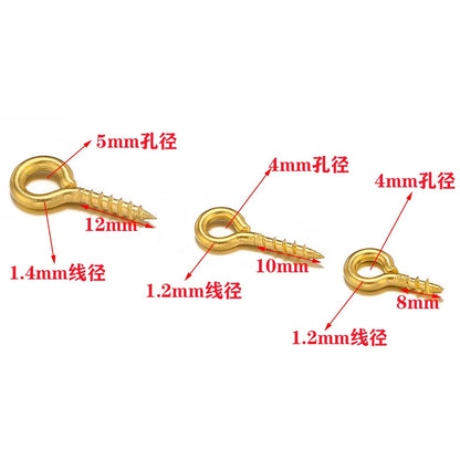 Stainless Steel Screw Eye Pins