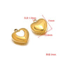 Stainless Steel Shell Inlay Charms