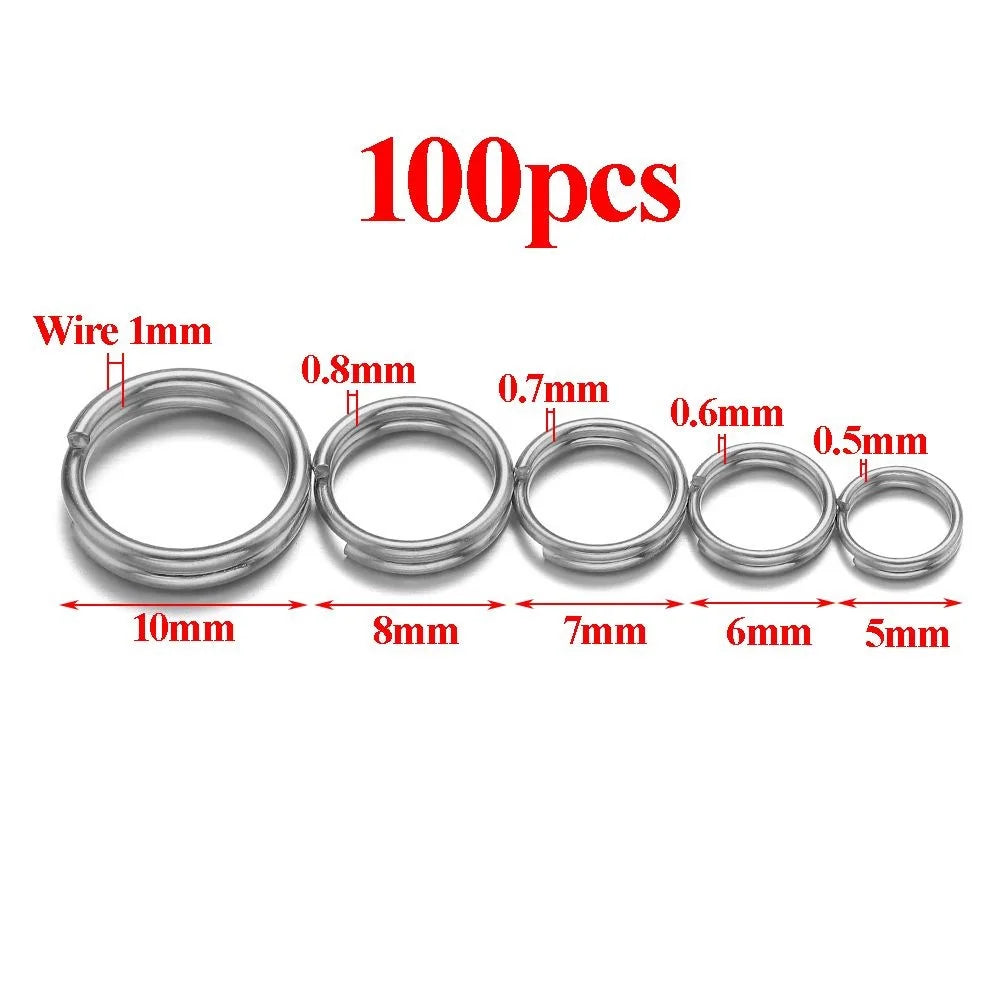 Stainless Steel Split Rings