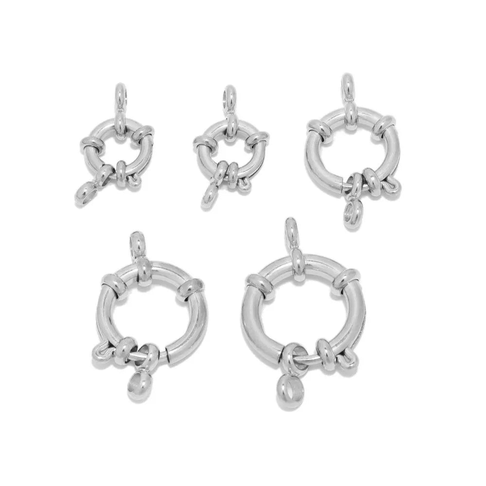 Stainless Steel Spring Ring Clasps