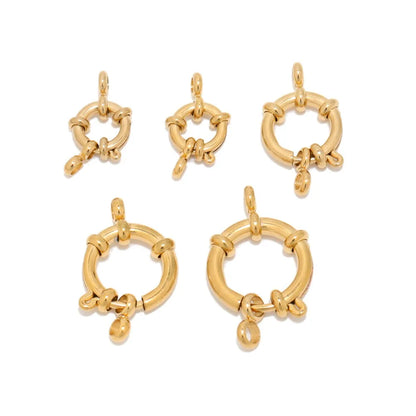 Stainless Steel Spring Ring Clasps