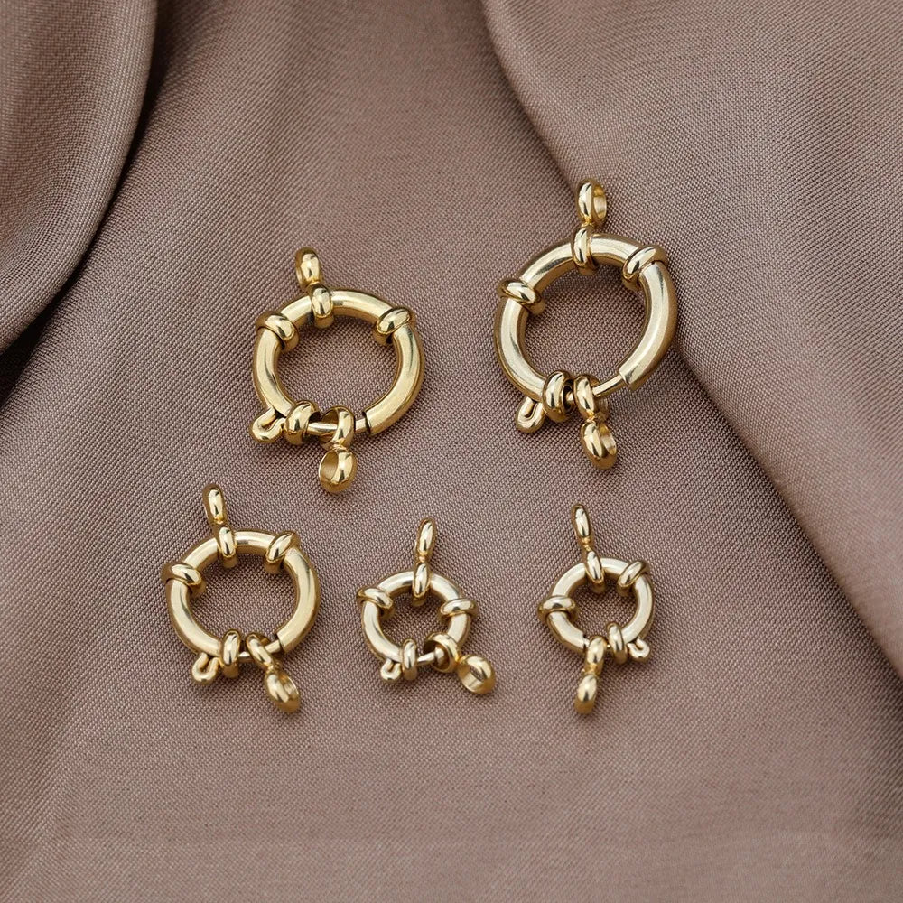 Stainless Steel Spring Ring Clasps