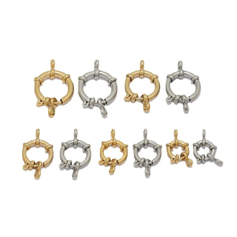 Stainless Steel Spring Ring Clasps