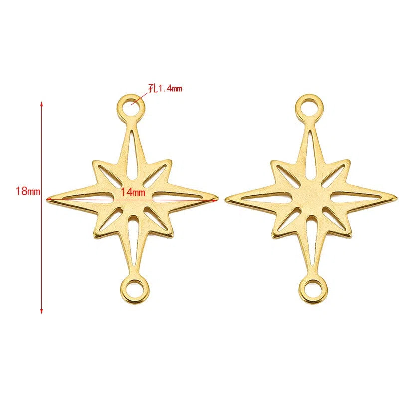 Stainless Steel Starburst Connectors