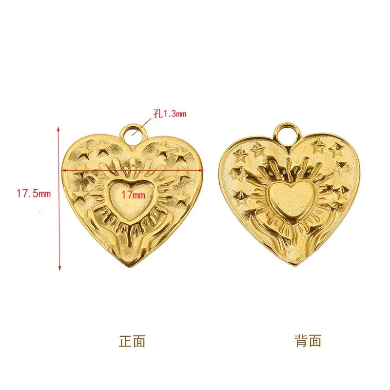 Stainless Steel Symbolic Charms