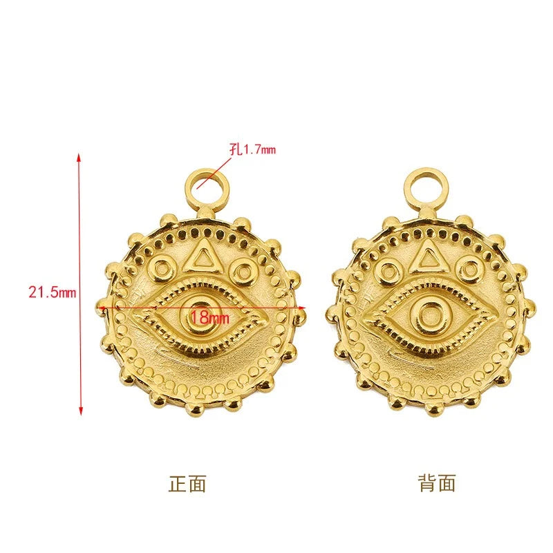 Stainless Steel Symbolic Charms