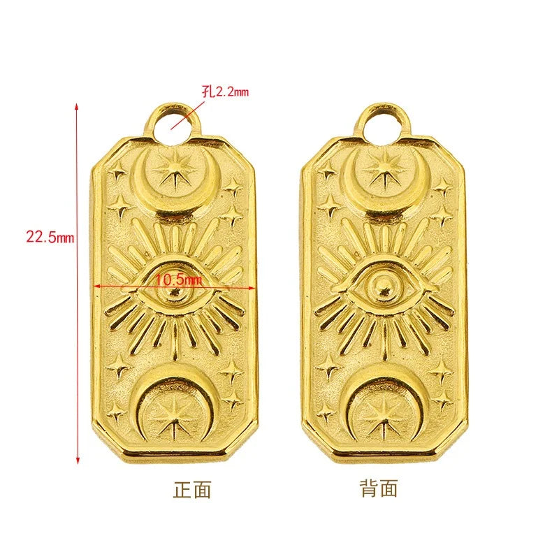 Stainless Steel Symbolic Charms