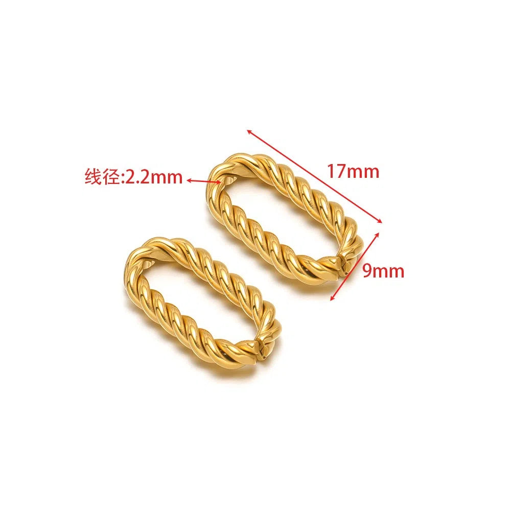 Stainless Steel Twisted Rope Connector Links