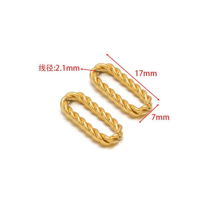 Stainless Steel Twisted Rope Connector Links