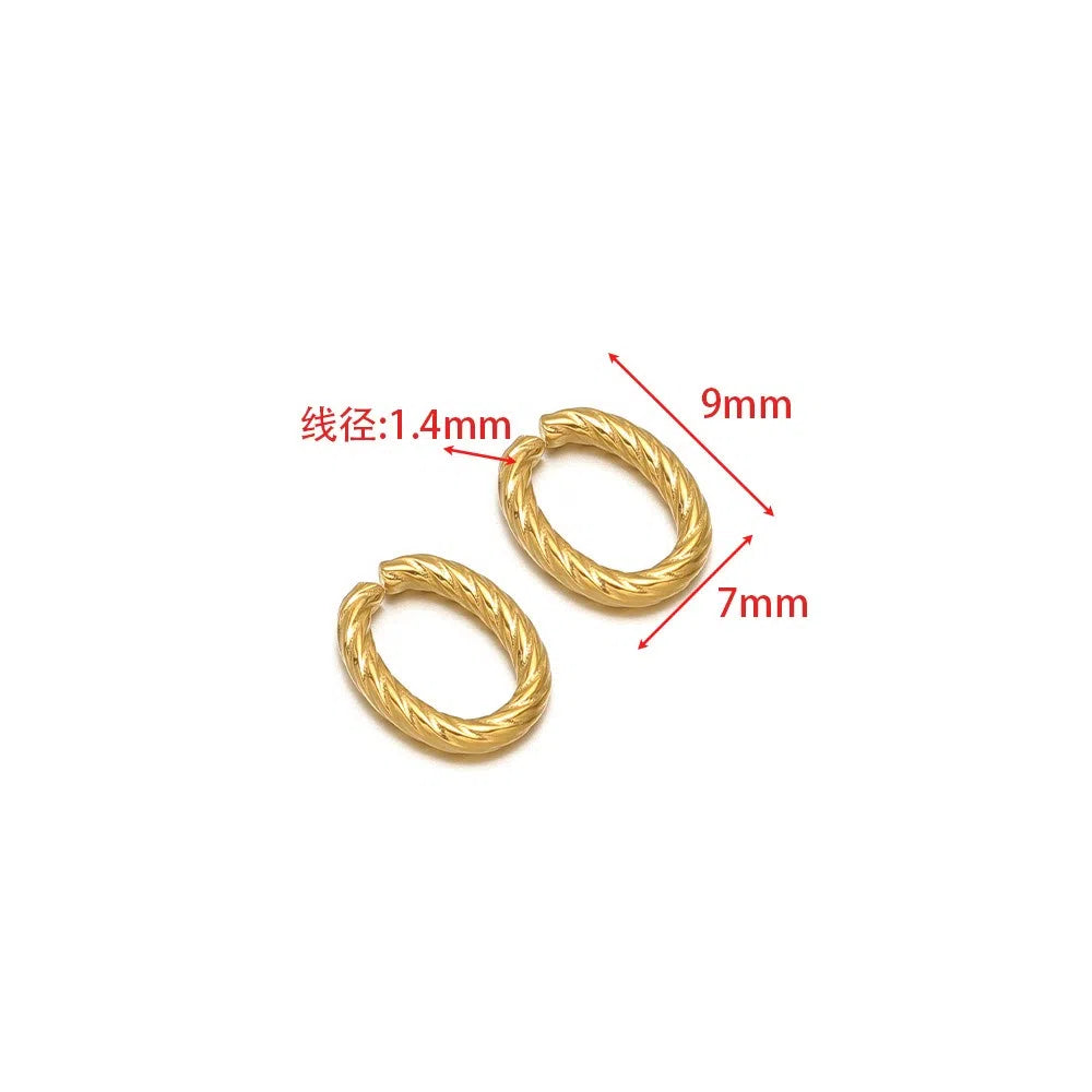 Stainless Steel Twisted Rope Connector Links