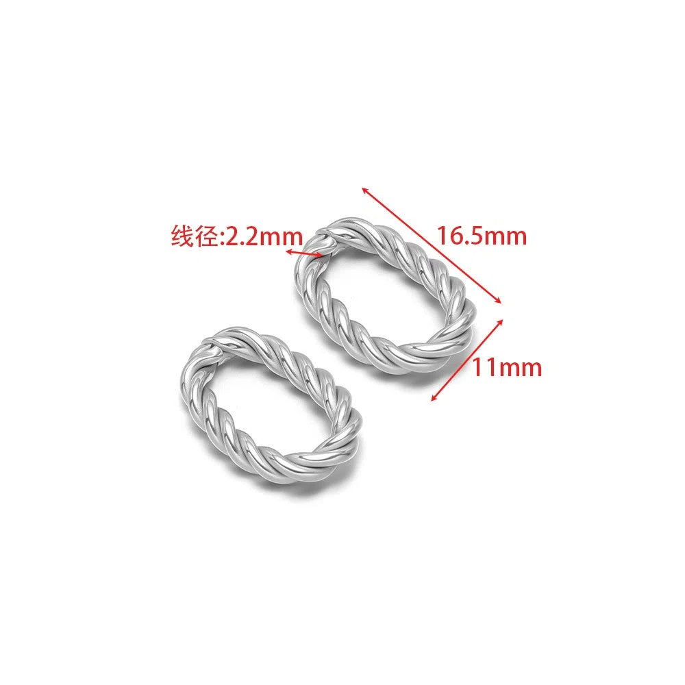 Stainless Steel Twisted Rope Connector Links