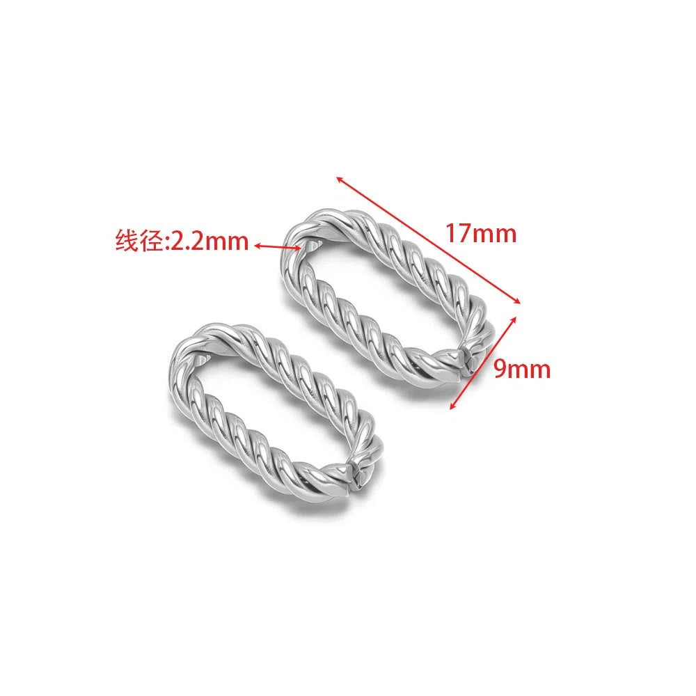 Stainless Steel Twisted Rope Connector Links