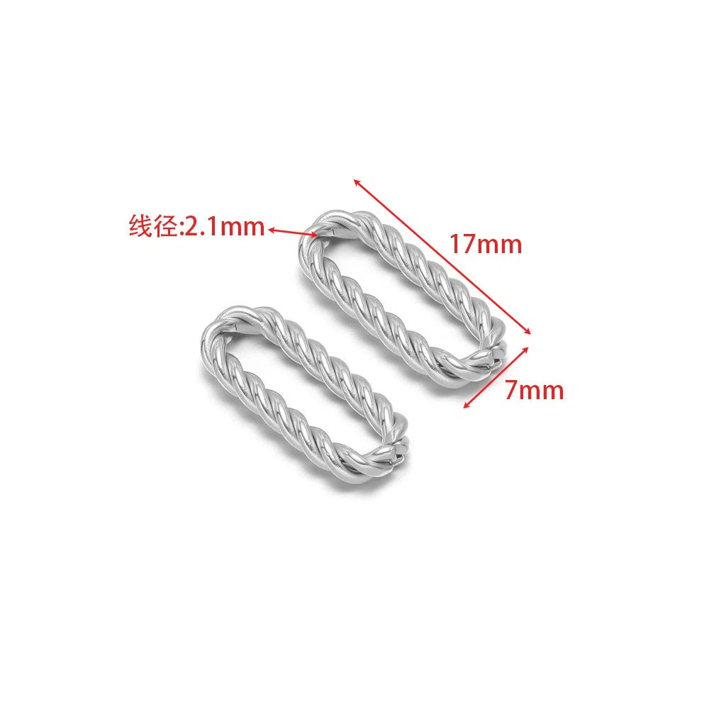 Stainless Steel Twisted Rope Connector Links